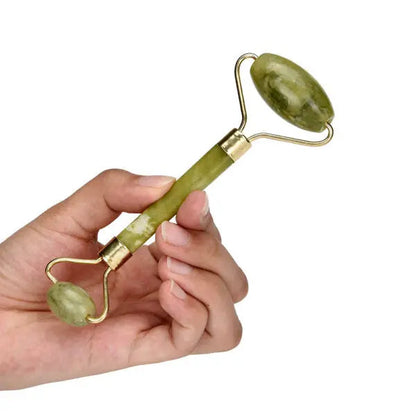 Flawless jade Roller with Guasha (marble stone